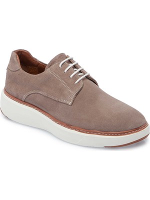 Tergan Bej Hakiki Süet Deri Erkek Casual Ayakkabı - E25I1AY57186-T86