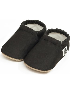 Ella Bonna Desenli Bebek Patiği, Kaydırmaz Taban, Ev Kreş Ayakkabısı Panduf