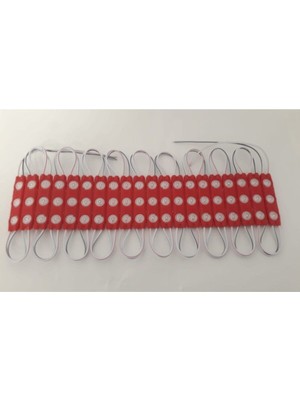 Allians 20'li Paket Beyaz Mercekli Kırmızı LED Modülü Seti