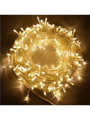 Allians Sarı Renk Dekoratif LED 5 Metre Animasyonlu Yılbaşı Süsü