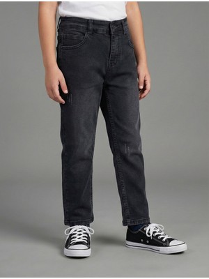 Nawi Erkek Çocuk Likralı Baggy Kot Pantolon