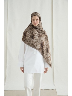 Camellia Scarfs Monaco Kraş Şal - Olive