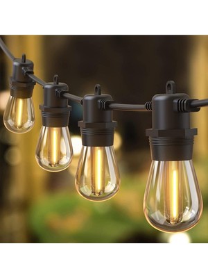 Allians Dış Mekan LED Işık Zinciri, Kanca ve IP65 Su Geçirmez Özellikli