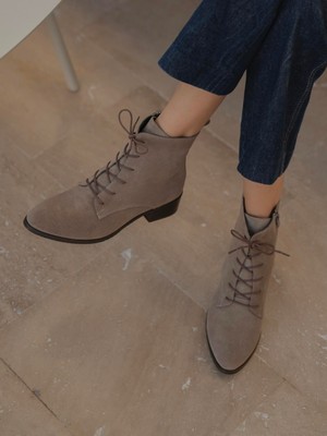 Ece'nin Butiği Moli Kum Süet Hakiki Deri Kadın Bot