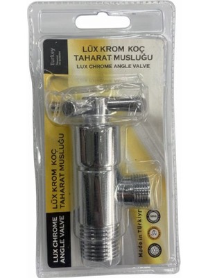 Yapı Kalite Lüks Krom Koç Taharet Musluğu Rozet Dahil
