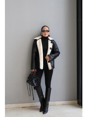 Purple By Banu Siyah Tayt Pantolon