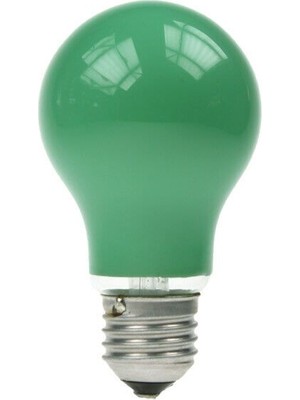 1 Adet 10 Watt Yeşil Işık E27 Duy LED Ampul, Sarı Işık 10 Watt Tasarruflu LED Ampul, 10 Watt