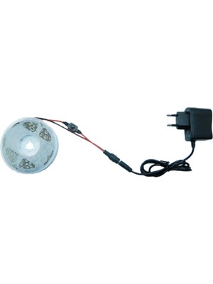 Allians 1 Metre Şerit LED Seti, Gün Işığı, Adaptör ve Açma-Kapama Anahtarlı