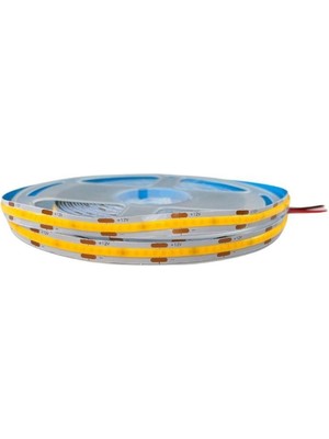 Allians 12V 8mm Esnek Cob Şerit LED Gün Işığı 5m, 320 LED IP20