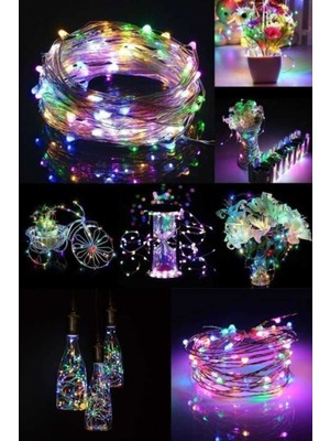 Allians Renkli Dekoratif Peri LED Işık, 3 Metre, Rgb, Hafif ve Şık Tasarım