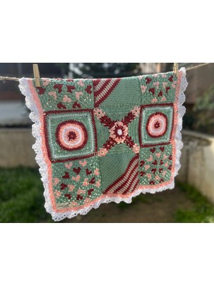 Feyza Design El Örgüsü Köpek Battaniyesi, Sıcak ve Yumuşak, Rahat Uyku Için Ideal