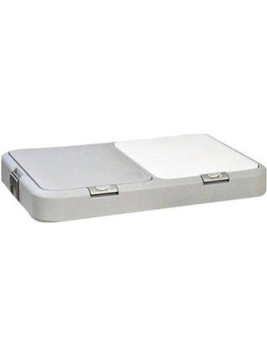 PremiumPort 80 Litre Çift Gözlü Çamaşır Sepeti Yedek Kapaklı