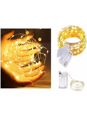 Allians 28 LED Sarı LED Şerit 3 Metre Aydınlatma Peri Işık, Dekoratif ve Şık