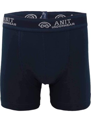Anıt Kısa Paça Likralı Erkek Boxer Siyah - 1115A