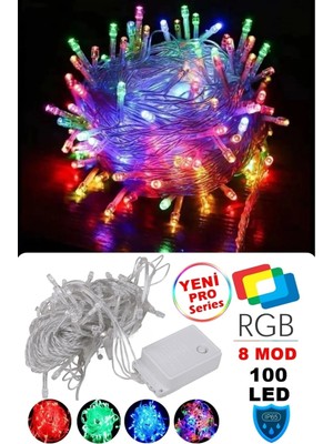 Allians 10 Metre Rgb LED Aydınlatma Dekor Süsü, Balkon ve Parti Işığı