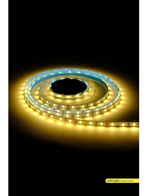 Allians Uzunluk 5m Günışığı Şerit LED 60 LED 12V Işıklandırma Takımı