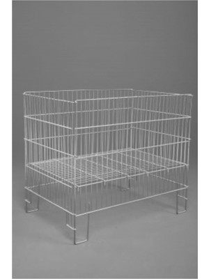 PremiumPort Katlanabilir Market ve Teşhir Sepeti, Pratik ve Şık Tasarım