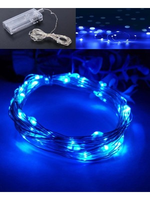 Allians Mavi Renkli 3 Metre Dekoratif LED Aydınlatma, Şık ve Parlak Tasarım