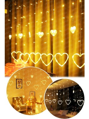 Allians 8 Modlu 3 Metre Kalpli Dekoratif Loş Perde LED Işık Süsleme