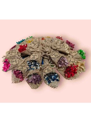 10 Adet Çiçek Buketi Magnetli Hediyelik