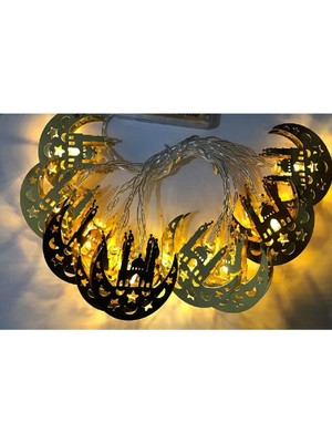 Allians Ramazan Bayramı Temalı LED Işık Feneri, Dekoratif ve Parlak Hediye