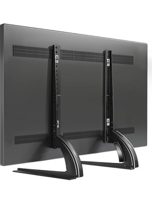 MultiZone 32-75" LCD LED Masaüstü TV Standı Ayarlanabilir Sabit Ekran 50 kg Taşıma Kapasitesi