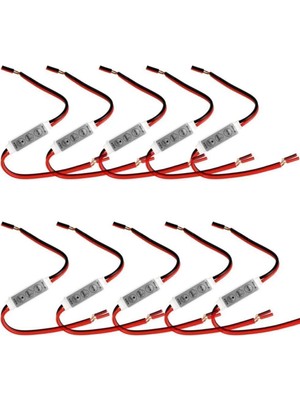 Allians Çok Fonksiyonlu Hafızalı Şerit LED Dimmer Kontrol Modülü 12V-24V (10 Adet)