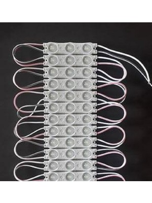 Allians 20 Adet 1,2W Mercekli Modül LED Tabela ve Araç Için 12V LED Set