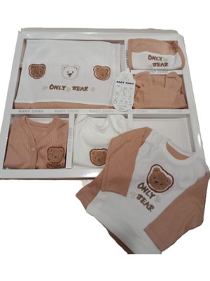 Baby Zuhu My Baby Kumsal % 100 Coton 10 Lu Hastane Çıkışı Only Bear 6553