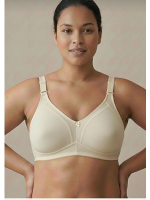 Nariya Kadın Büyük Beden Pamuklu D Cup Toparlayıcı Penye Desteksiz Telsiz Kapsız Anne Sütyeni  Toparlayıcı Penye Toparlayıcı Sütyen Günlük Rahat Iç Giyim