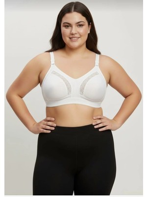 Nariya Kadın Büyük Beden Toparlayıcı Sütyen Penye Sütyen Toplayıcı Günlük Rahat Sütyen Iç Giyim Toparlayıcı Penye Desteksiz Telsiz Kapsız Anne Sütyeni