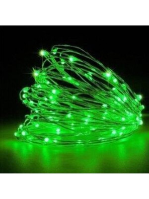Allians 3 Metre Yeşil Peri LED Işık, Dekoratif ve Enerji Tasarruflu Aydınlatma