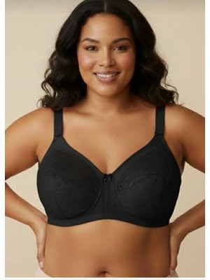 Nariya Kadın Büyük Beden Toparlayıcı Sütyen Battal Rahat Toplayıcı Desteksiz Telsiz Kapsız Anne Sütyeni