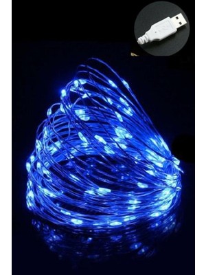 Allians 5 Metre USB Bağlantılı Tel LED Işık, Renkli ve Enerji Tasarruflu