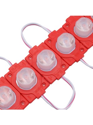 Allians 12V 1.5W Dik Açı LED Modülleri, 20'li Paket, Kırmızı Renk