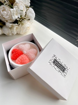 A V Concept Vanilya Kokulu Kalpli Mum Hediyelik – Kişiye Özel Tasarımlı Sevgiliye, Eşe Doğum Günü Yıl Dönümü Hediyesi