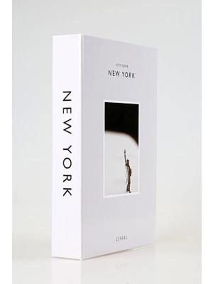 City Guıde New York Dekoratif Kitap Kutu