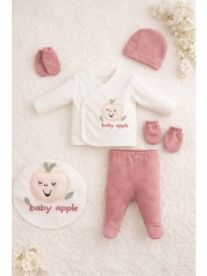 Gültekin Bebe Little Life Yenidoğan 5li Elma Hastane ÇIKIŞI-1500 - Gül Kurusu