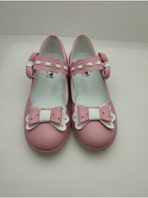 Beebron 2024 KIZ ÇOCUK  GÜNLÜK BARETLİ BABET AYAKKABI