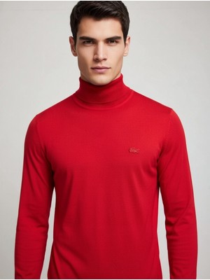 Quero Timsah Yarım Boğazlı Pamuklu Kazak