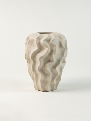 PremiumPort Şık ve Modern 16X24 cm Seramik Vazo, Dekoratif Kullanım Için Ideal