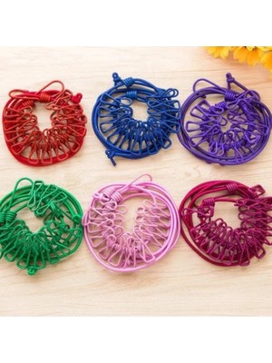 PremiumPort Taşınabilir Rüzgar Geçirmez Açık Çamaşır Ipi, Hafif ve Dayanıklı