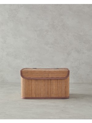 PremiumPort Doğal Bambu Saklama Kutusu, Şık ve Pratik Ev Dekorasyonu, Çok Amaçlı Kullanım