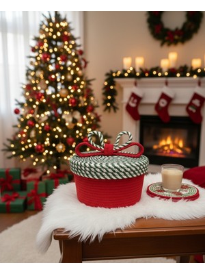 PremiumPort Yılbaşı Temalı Sepet ve Organizer Hediye Kutusu Seti