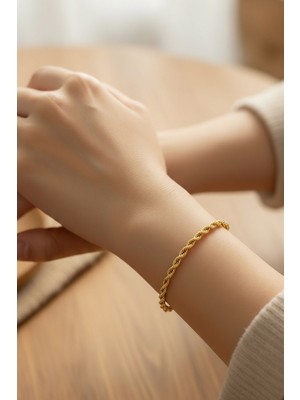 Xuping Kadın 14K Xupıng Halat Bileklik