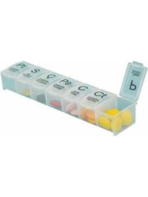 PremiumPort Pratik Haftalık Saklama Kutusu ile Ilaçlarınızı Güvenle Düzenleyin