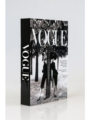 Vogue Kadınlar Dekoratif Kitap Kutusu