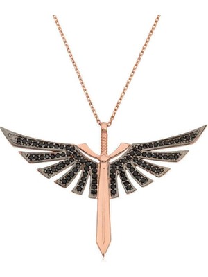 Inure Jewelry Gümüş Mikailin Kılıcı Kolye