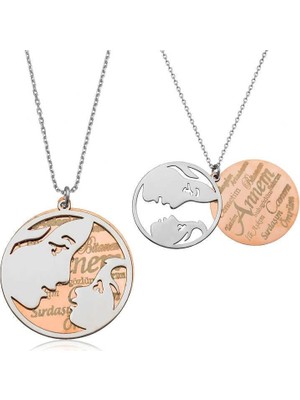 Inure Jewelry Gümüş Annelere Özel Kolye