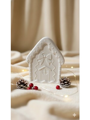 PremiumPort Yılbaşı Temalı Boyanabilir Dekoratif Obje, Tek Adet, Boya ve Fırça Dâhil Değil